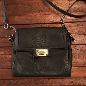 Nine West Black Adjustable Strap Cross Body